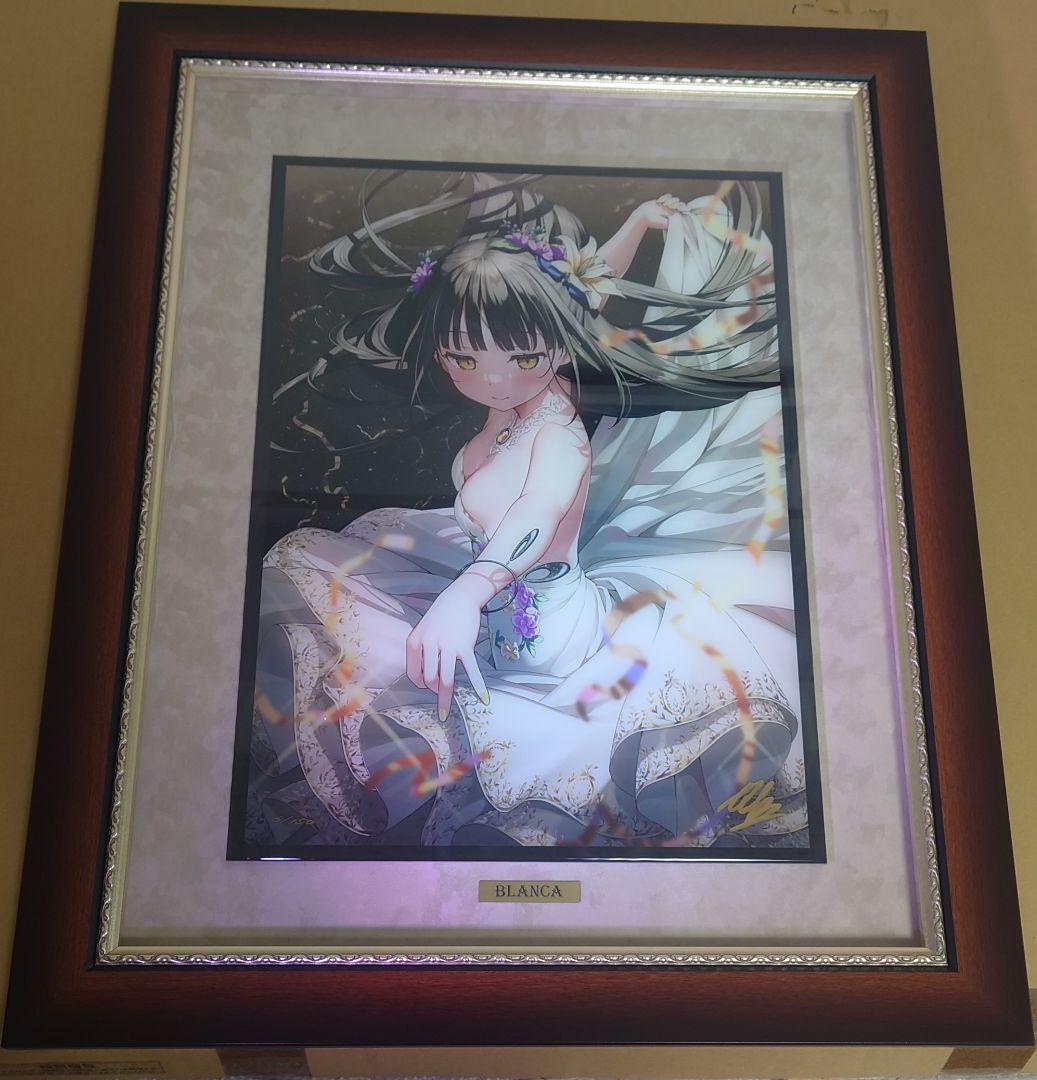 【美品】カントク　版画　BLANCA　ME　アールジュネス　　6/150