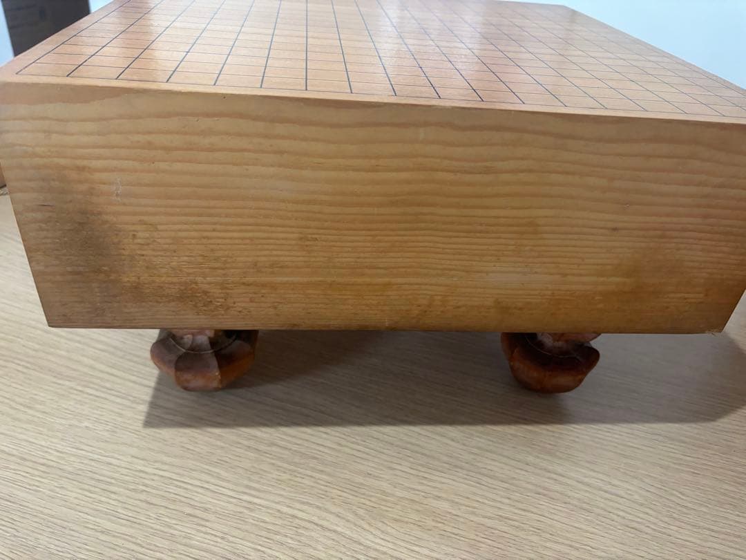 木製囲碁盤 標準サイズ 丸脚デザイン