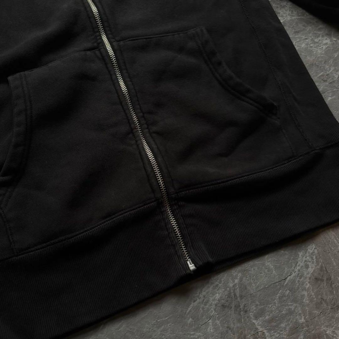 トップス 00s archive stussy far zip hoodie y2k