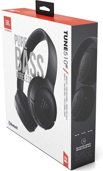 JBL TUNE 510BT Bluetoothヘッドホン 密閉型/最大40時間