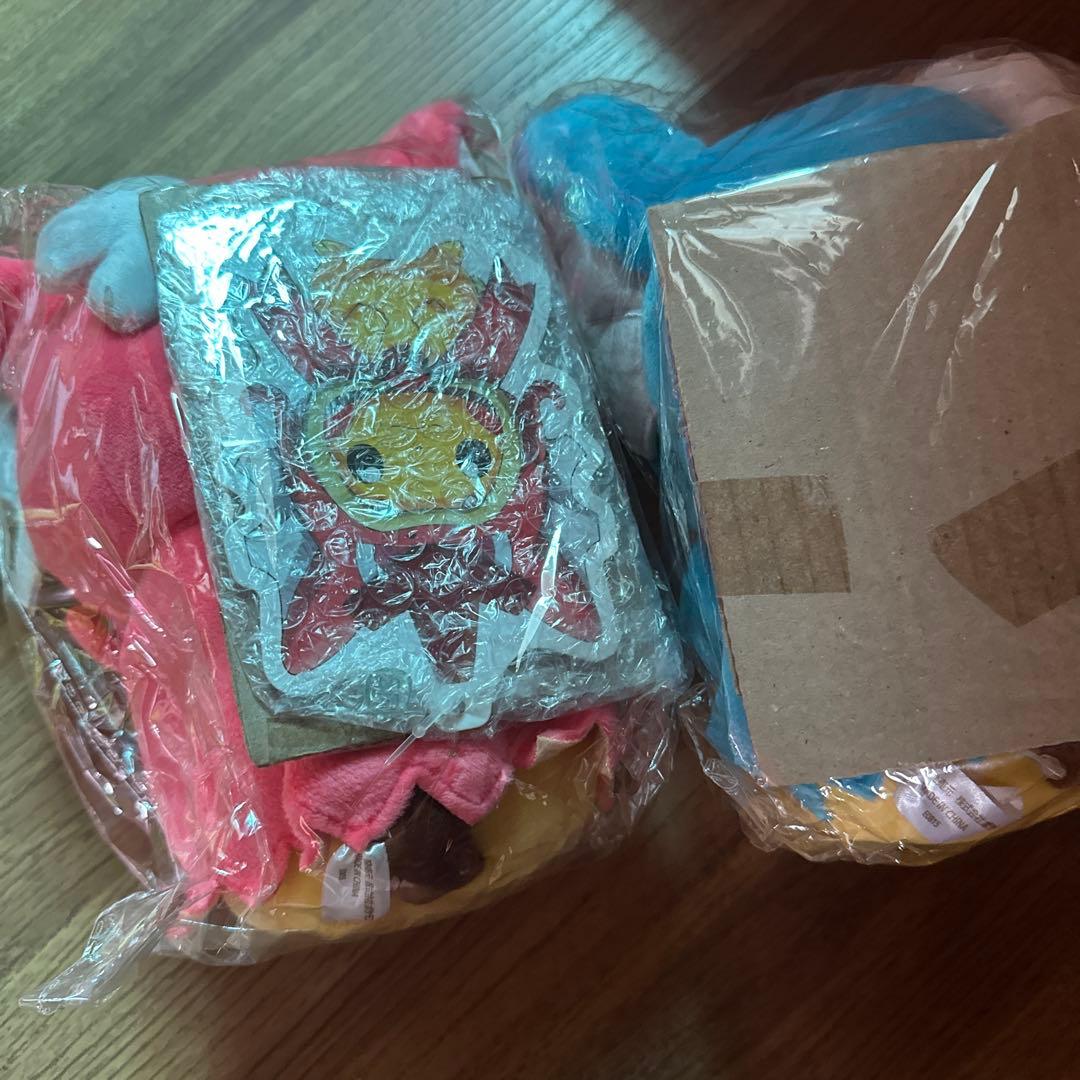 3点セット　ギャラドスごっこピカチュウ コイキング　ぬいぐるみ