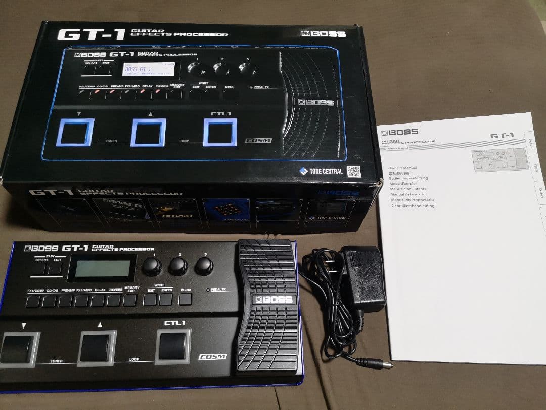 BOSS GT-1 ギターエフェクター 動作確認済み