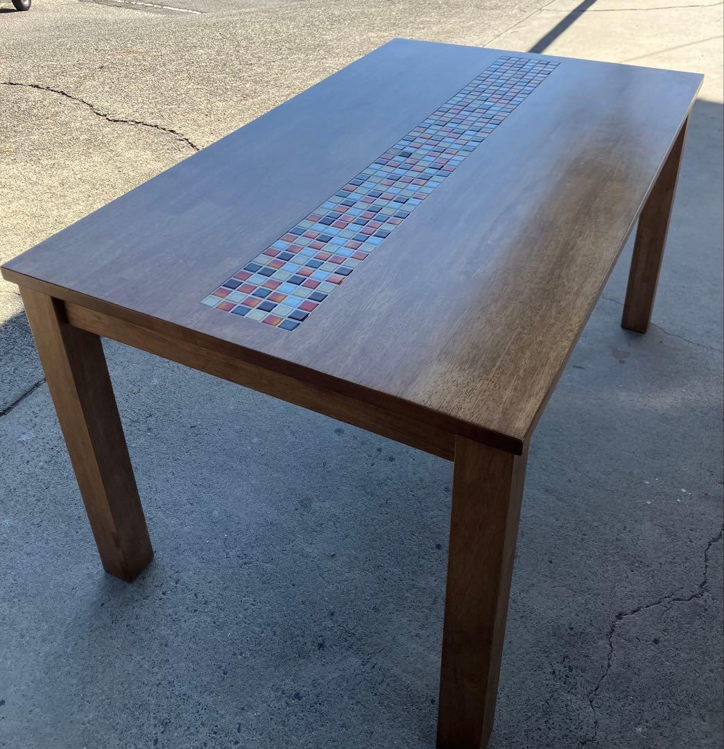 【junjun様】大川家具 TESTA ダイニングテーブル 1350