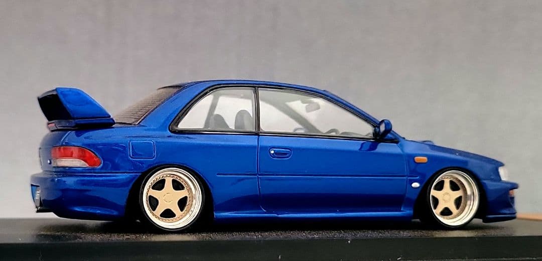 1/43　スバル　インプレッサ改　OZフッツーラ　アルミ製　深リム