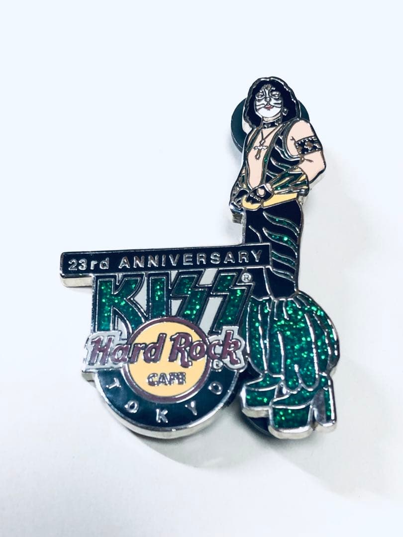 ハードロックカフェ東京　23rdアニバーサリー　kissピンバッジ希少品
