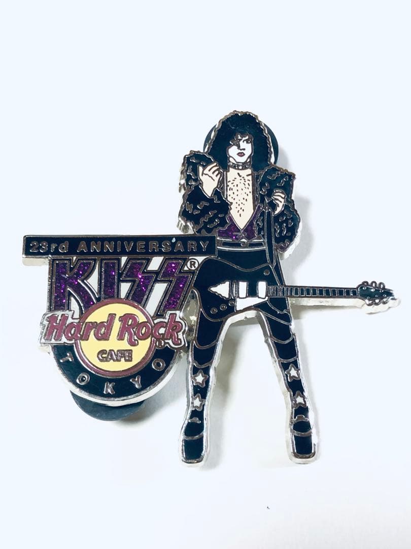 ハードロックカフェ東京　23rdアニバーサリー　kissピンバッジ希少品