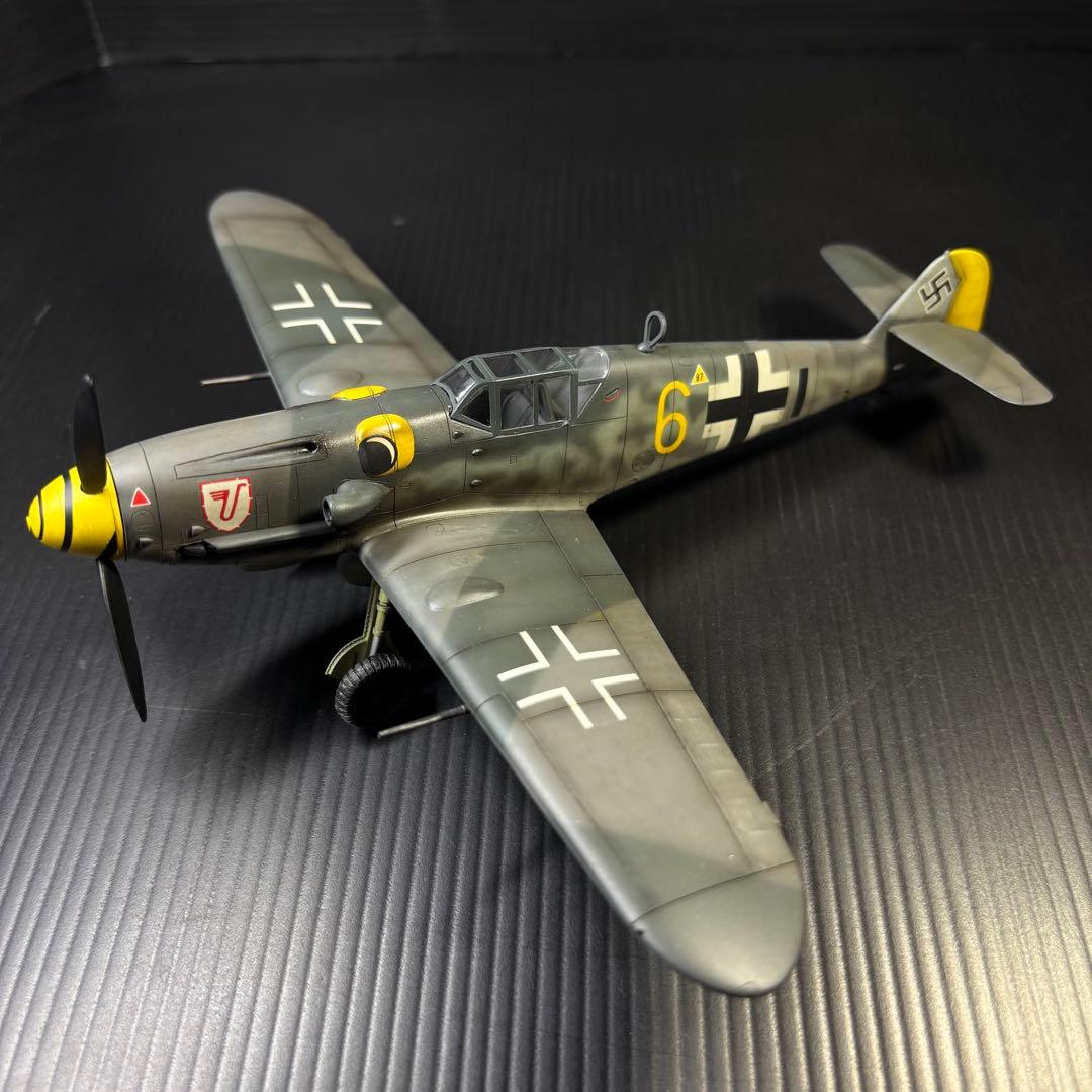 メッサーシュミットBf109G 1/48プラモデル完成品