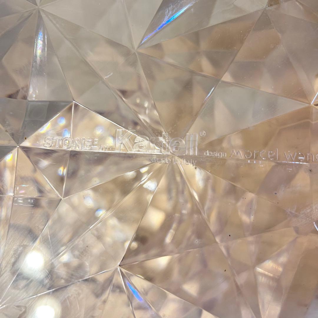 Kartell カルテル STONE ストーン スツール クリスタル