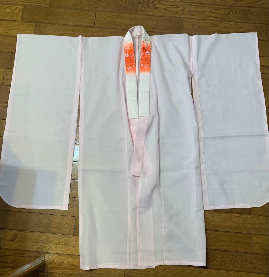 【しろねり】 七五三 7歳 正絹 着物フルセット