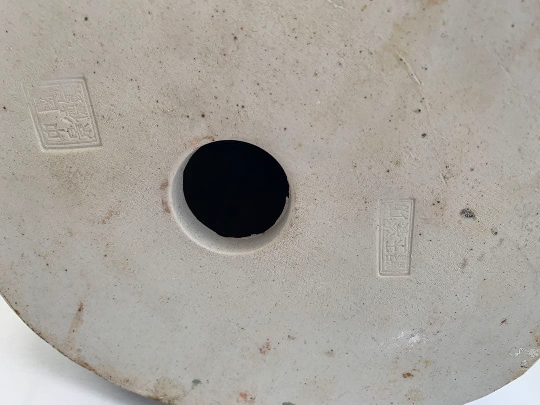 中国 景徳鎮 龍玉餐坊 在銘 印 唐物 陶器 中国美術 仏教 古玩 人形 美品