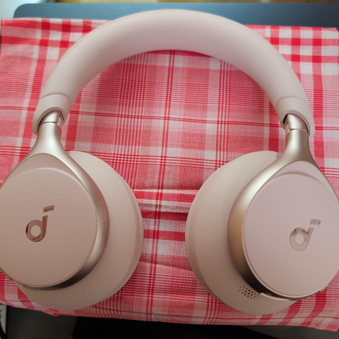 Anker SoundCore Space One ヘッドホン　ピンク