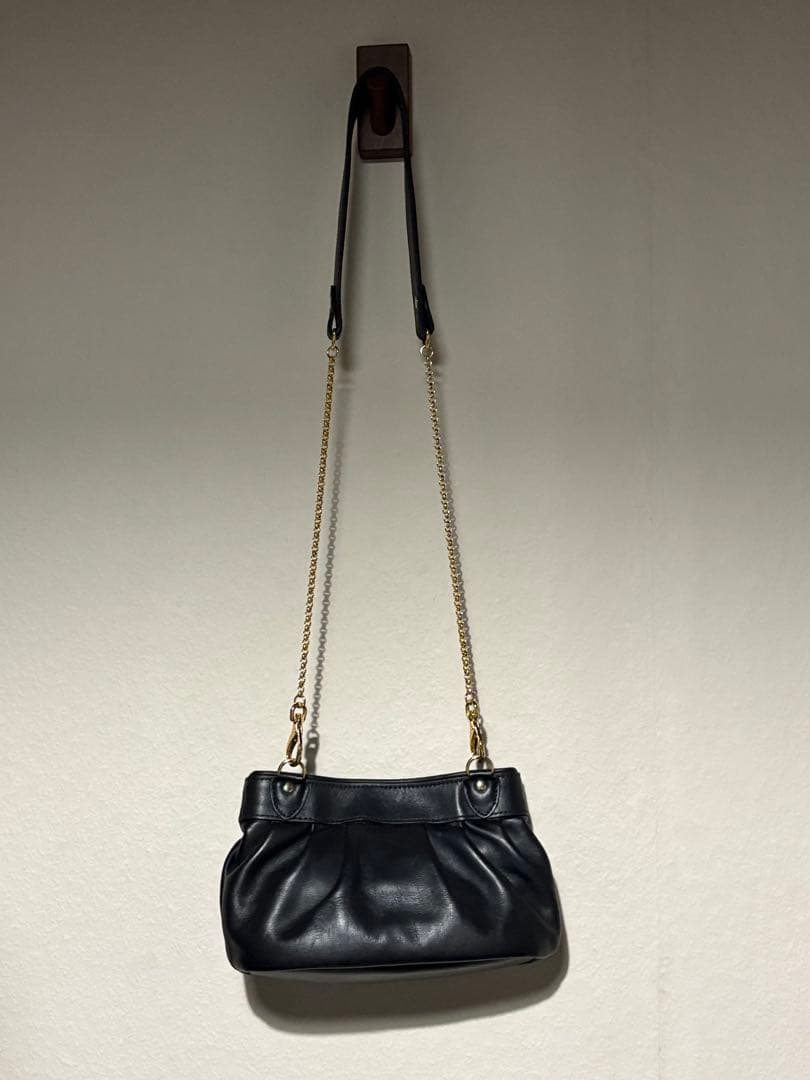 そ*め様 美品 シータパランティカ カレンソロジー 別注 ショルダーバッグ 黒