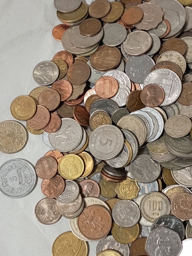 【大量】外国貨幣まとめ 約8.8kg