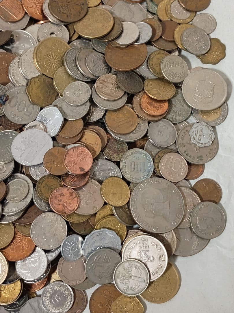 【大量】外国貨幣まとめ 約8.8kg
