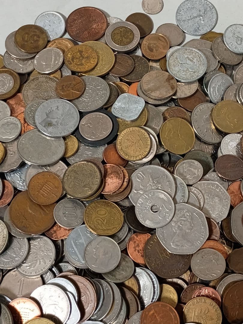 【大量】外国貨幣まとめ 約8.8kg