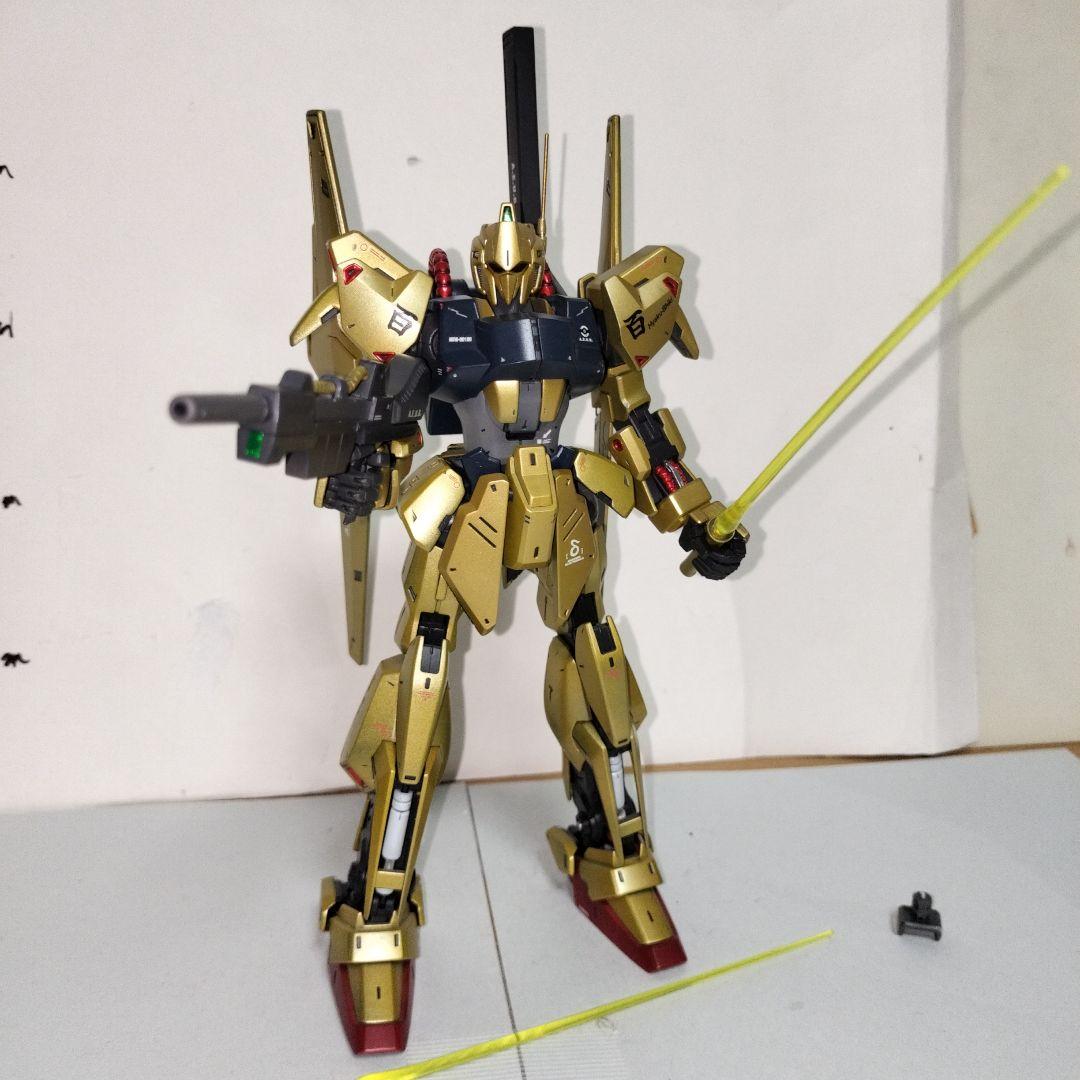 MG 1/100 百式 ver2.0 塗装完成品 ガンプラ Zガンダム クワトロ