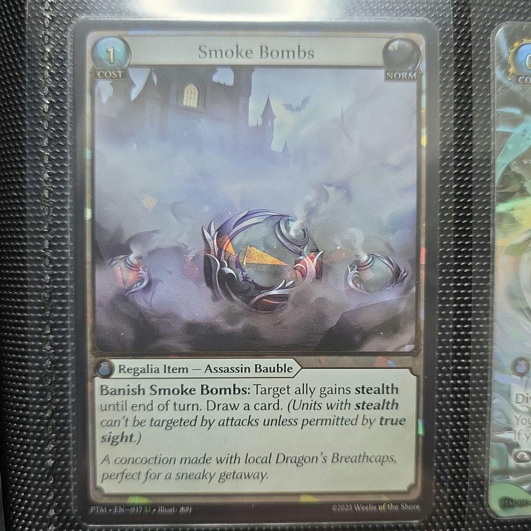 Smoke Bombs curio foil 1枚