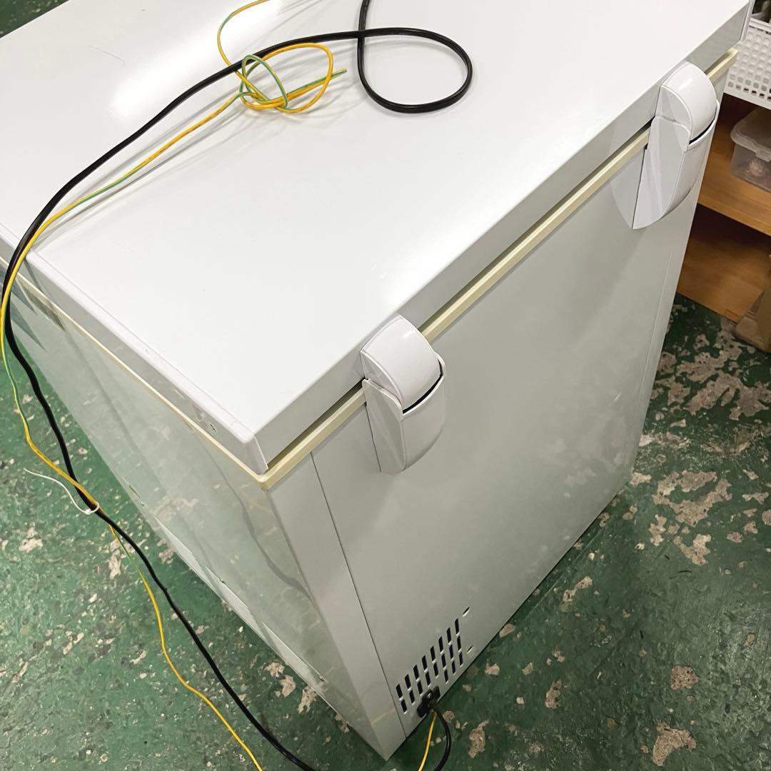 テンポスオリジナル 冷凍ストッカー 上開きタイプ 93L ホワイト 業務用