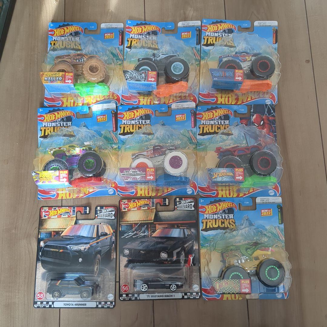 ホットウィール　モンスタートラック　9台セット　未開封