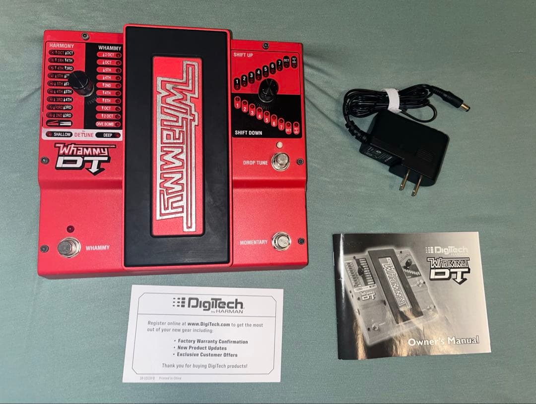 DegiTech Whammy DT, ACアダプタ