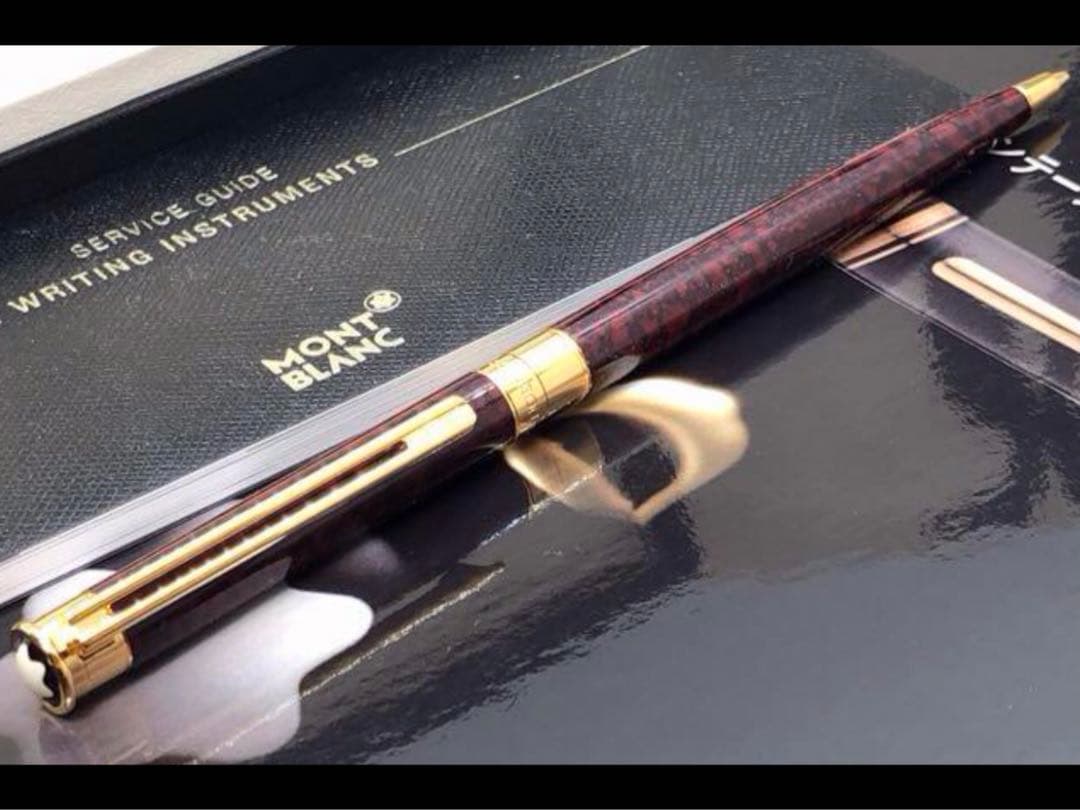 ⭐️金運⭐️幸運を呼ぶパワーストーン⭐️モンブラン⭐️ノブレス・ドウエ・レッド瑪瑙装飾⭐️