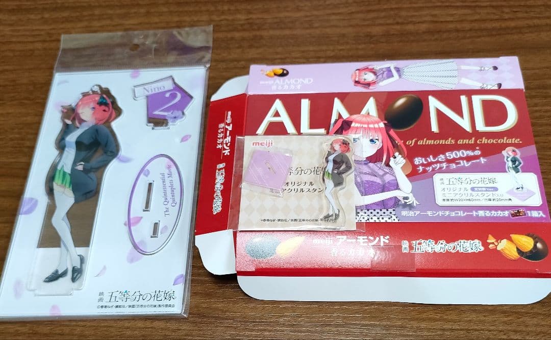 映画　五等分の花嫁 劇場限定アクスタ 明治コラボミニアクスタ コンプリート