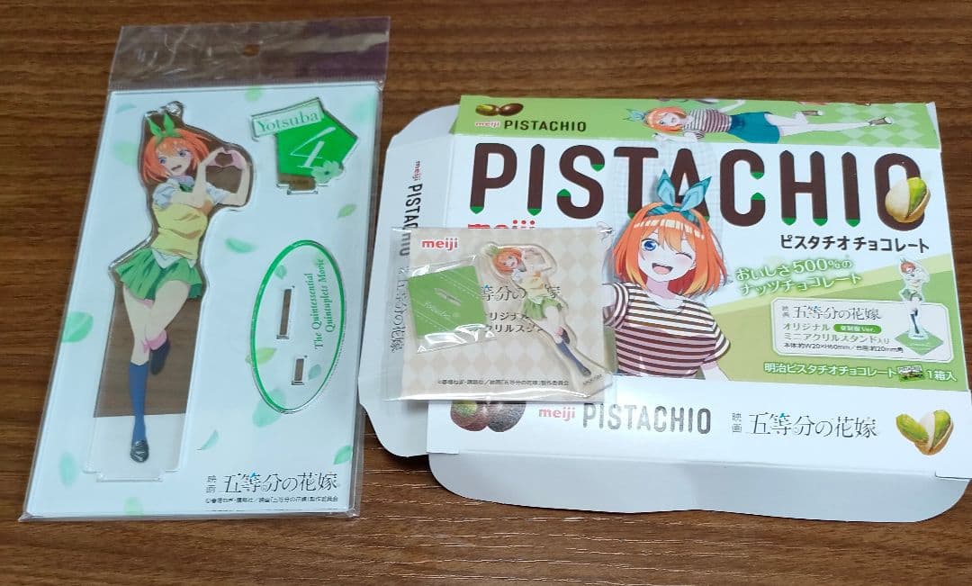 映画　五等分の花嫁 劇場限定アクスタ 明治コラボミニアクスタ コンプリート