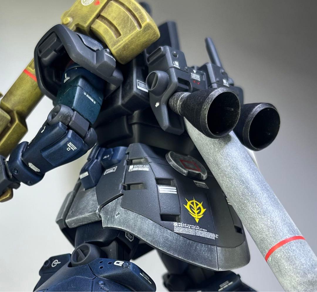 ガンプラhguc改修完成品 MS-09fドムトローペン（ランバ・ラル専用機）