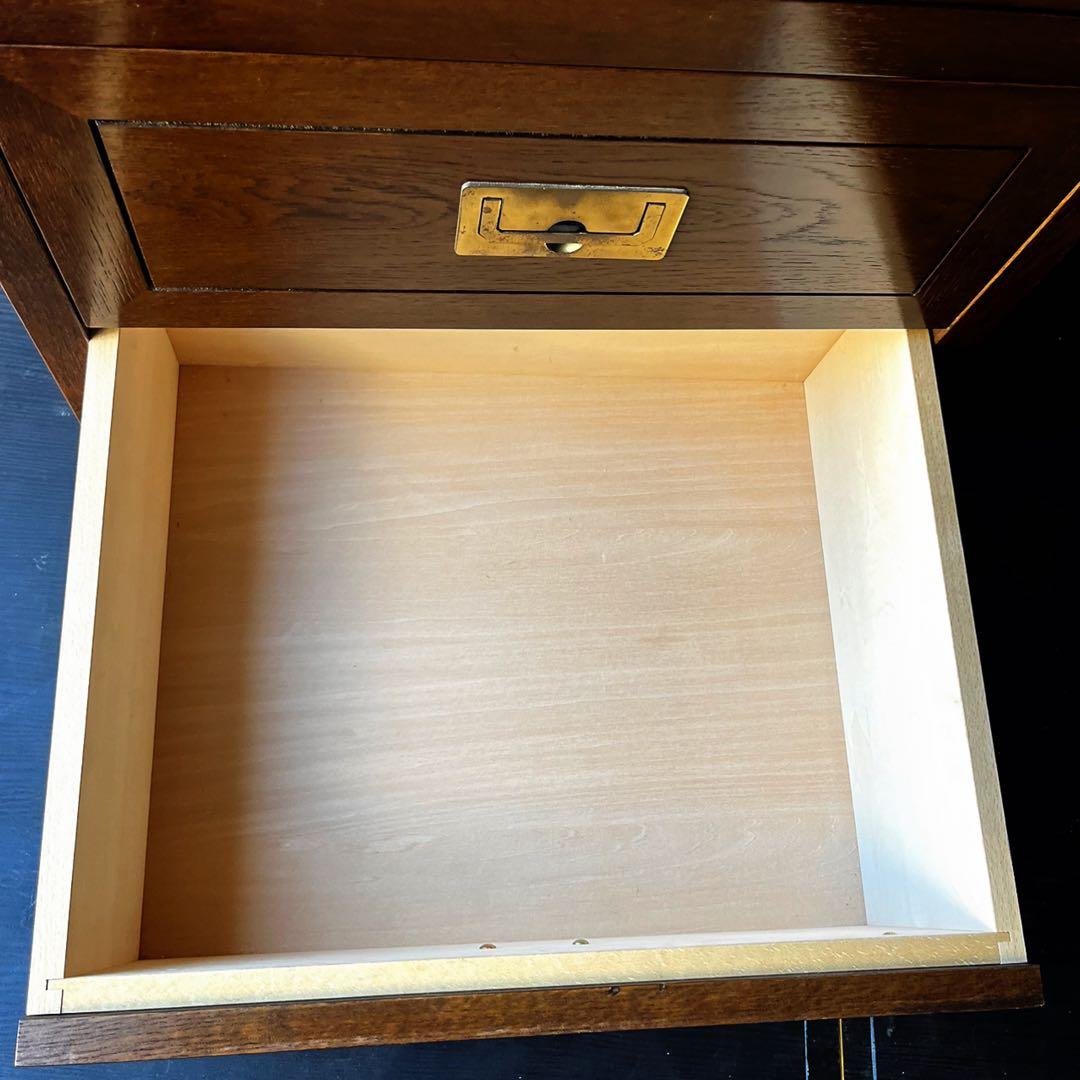 取付無料！カリモク ドマーニ モーガントン 天然木アンティーク風三段チェスト✨