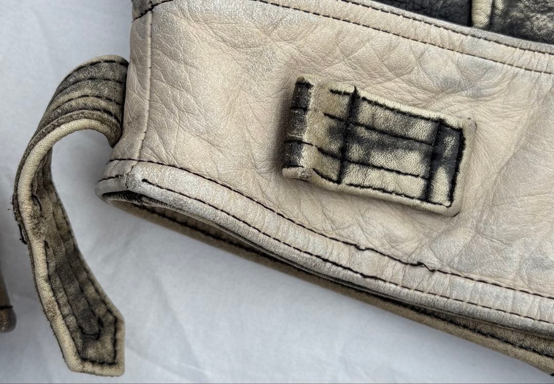 GOOD-FIGHT シングルライダースジャケット 革ジャン 牛革