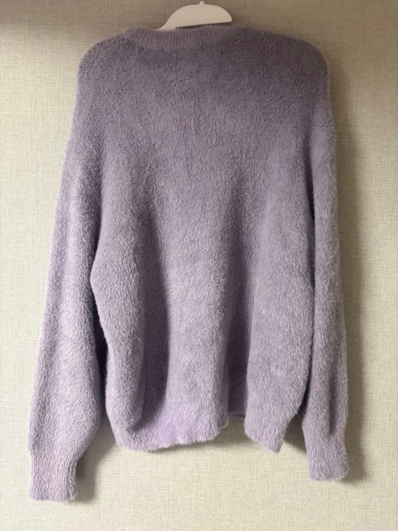 ミュージシャン SUNANEKO Mohair Touch Knit (Lavender) M