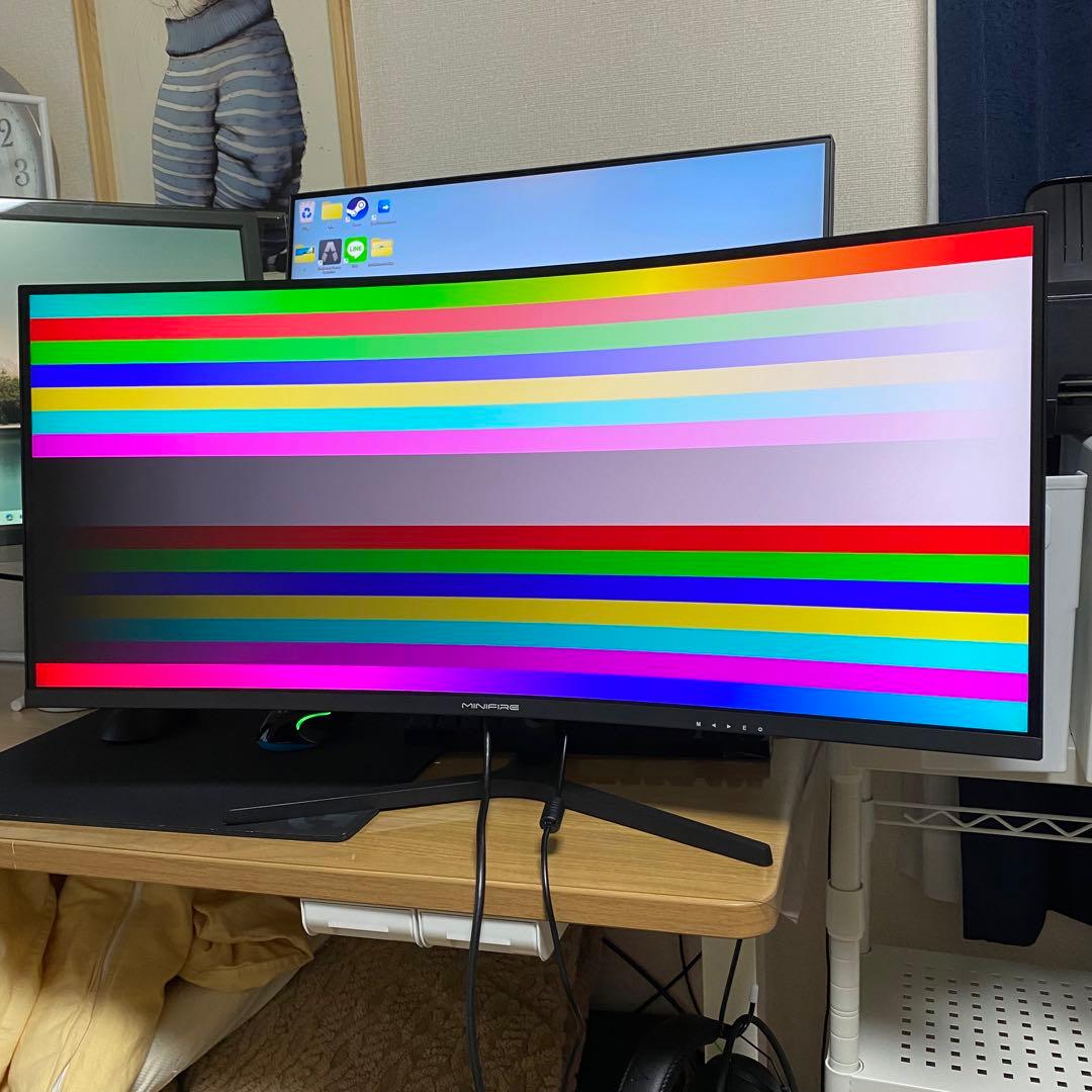 Minifire MFG34C5Q ウルトラワイド 34インチ 165Hz 美品