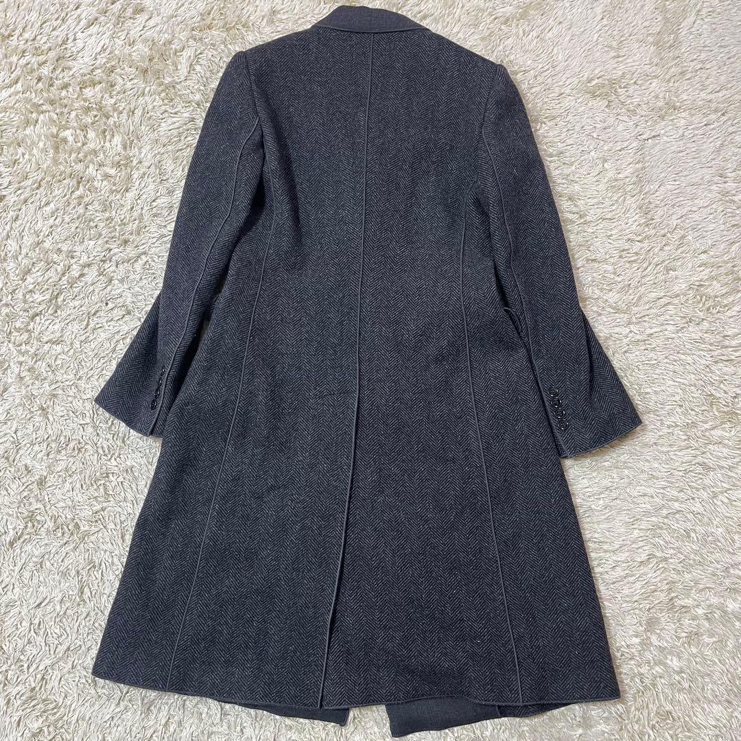 ドルチェ＆ガッバーナ　チェスターコート　ヘリンボーン　ロング　ドルガバ