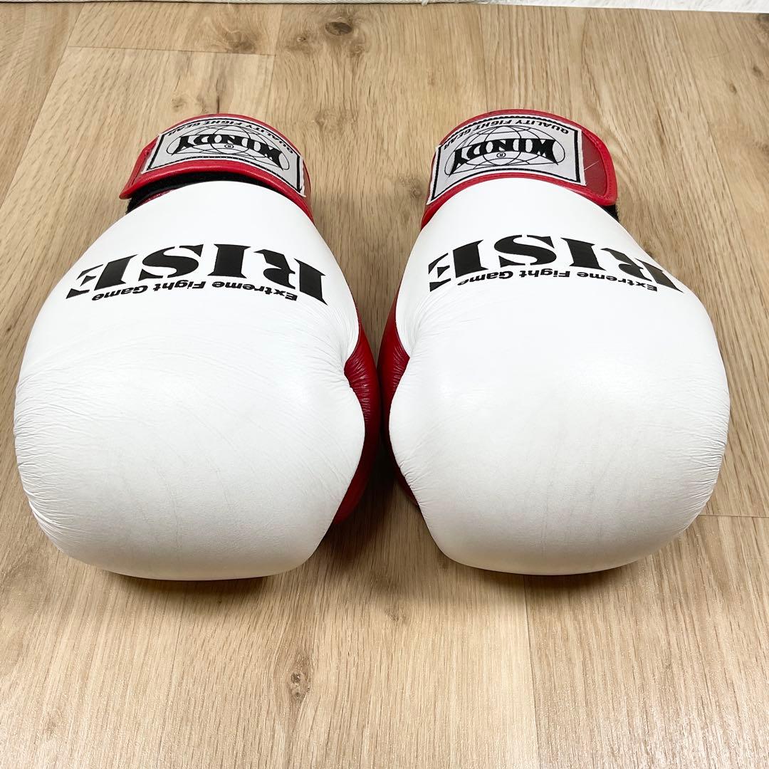 【状態良好】RISE公式 WINDY製 ボクシンググローブ 14oz. BGVH