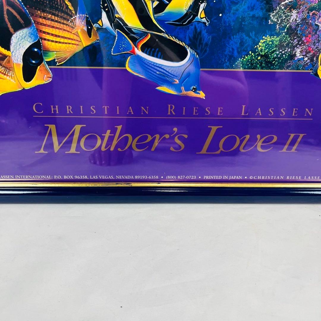 【良品】 ラッセン 特大 Mothers Lovell ポスター 額入り