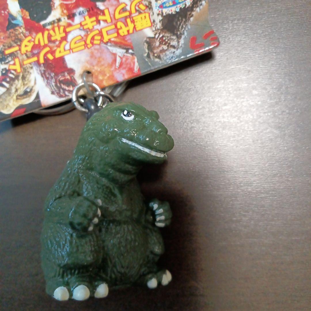 歴代ゴジラキーホルダー　8体