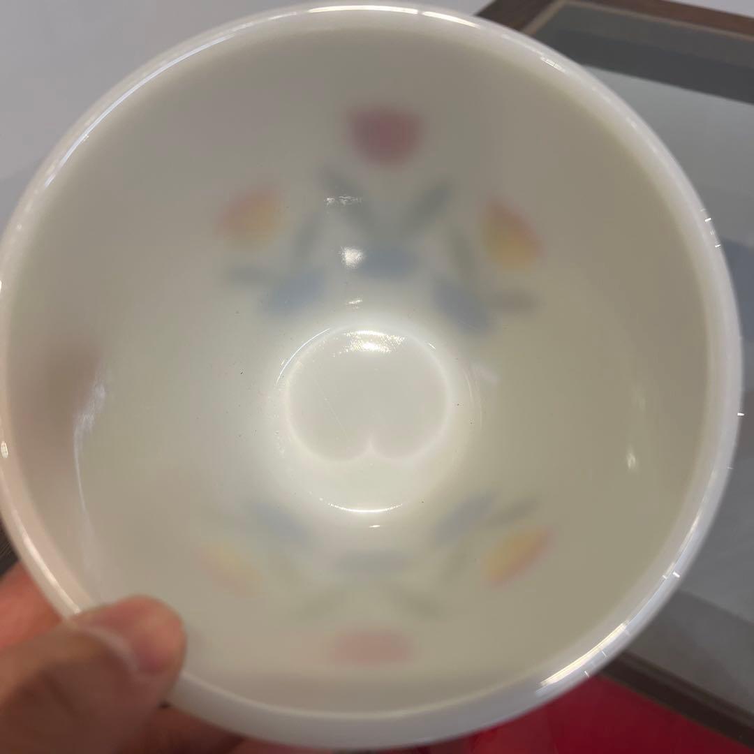 ファイヤーキング Fireking ミルクガラス アメリカ ビンテージ