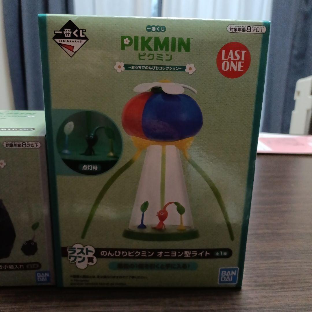 ピクミン オニヨン型ライト &岩ピクミン　蓋つき小物入れ
