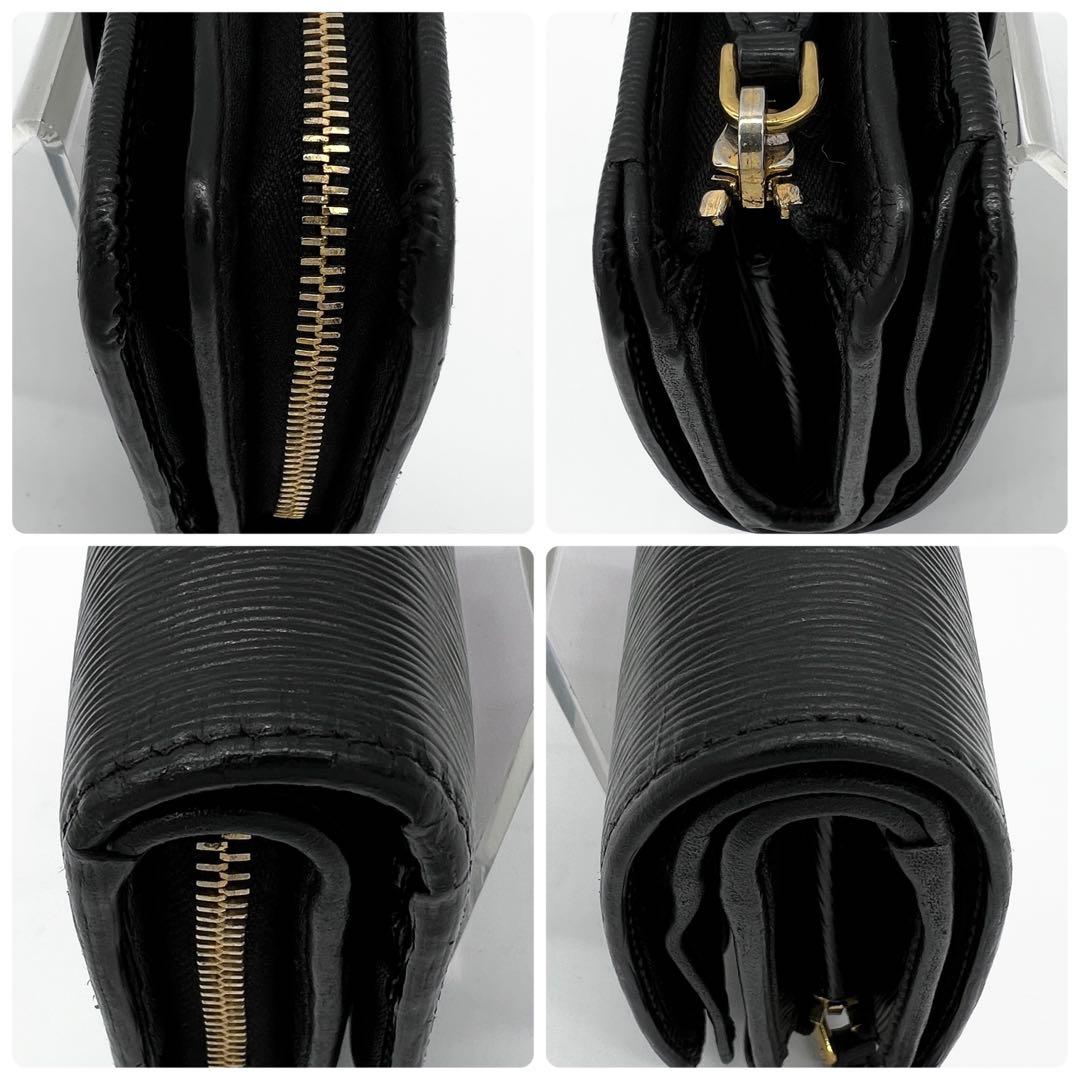 【希少美品✨】 プラダ 二つ折り財布 ヴィッテロムーブ L字ジップ ブラック 黒