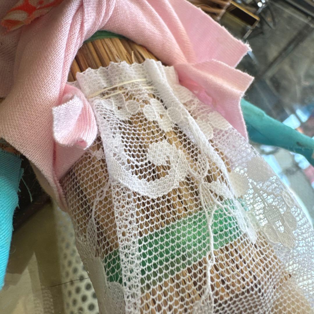 特級呪物⁉︎ 曰くなし？　日本人形 ピンクと青の衣装