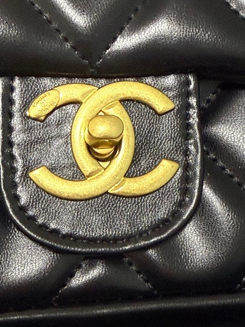 M*i様 CHANEL シャネル ノベルティ ハートチャーム チェーンショルダー