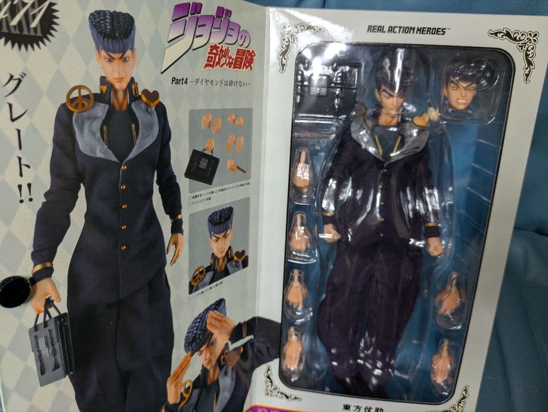 メディコムトイ　RAH ジョジョの奇妙な冒険　東方仗助　クレイジーダイヤモンド