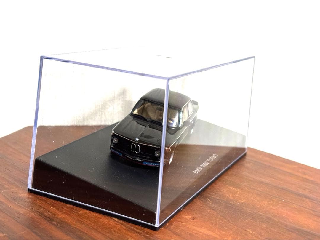 BMW 2002 Turbo ミニカー ブラック 1/43