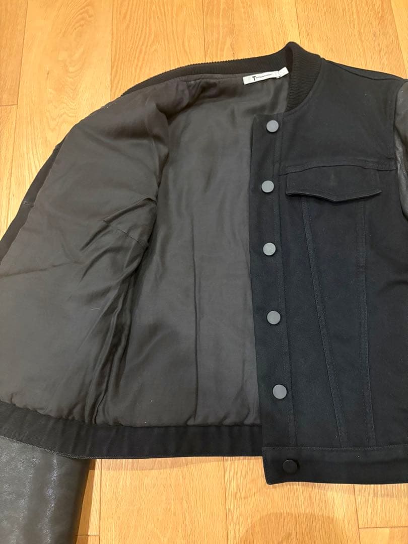 Alexander wang レザードッキングジャケット