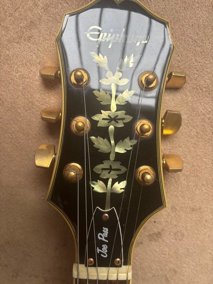 エピフォン ジョーパスモデル フルアコ ナチュラル