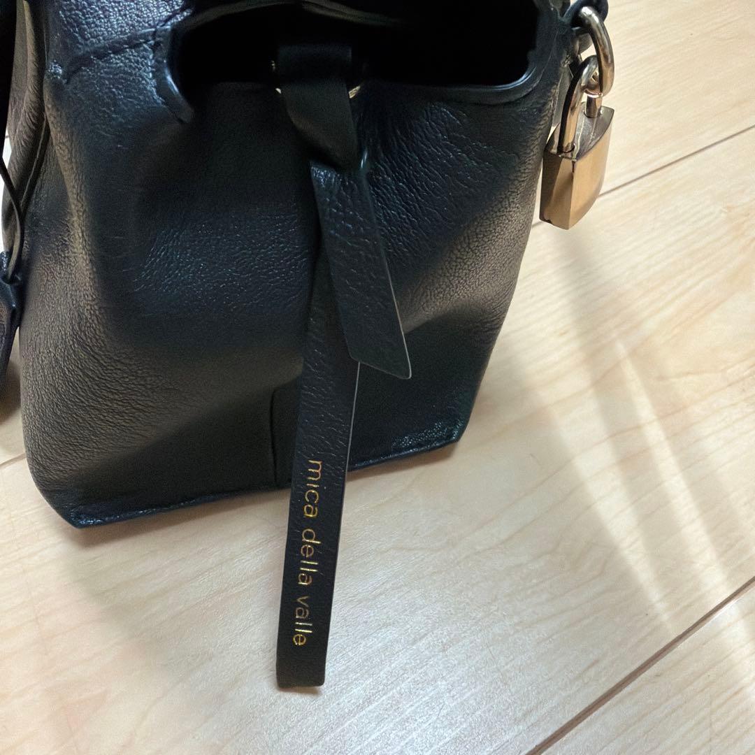 mica della valle　斜め掛け　3way ショルダーバッグ