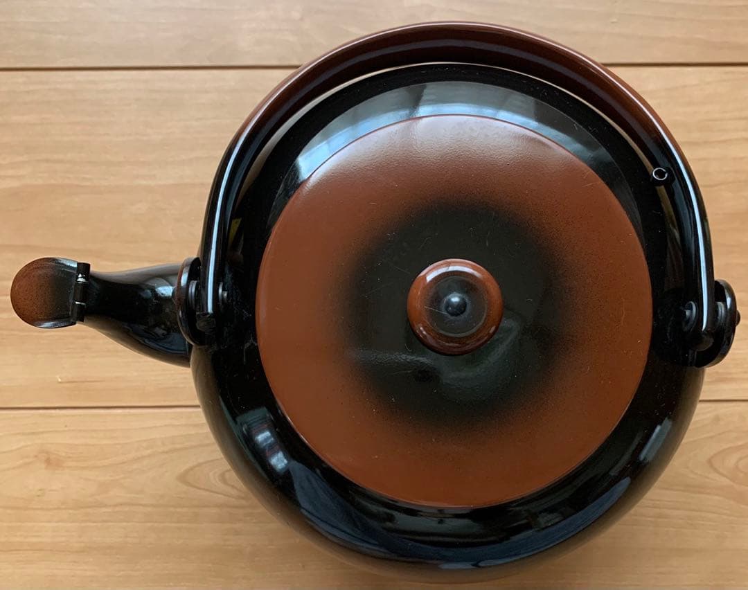 腰黒やかん　金属製茶器