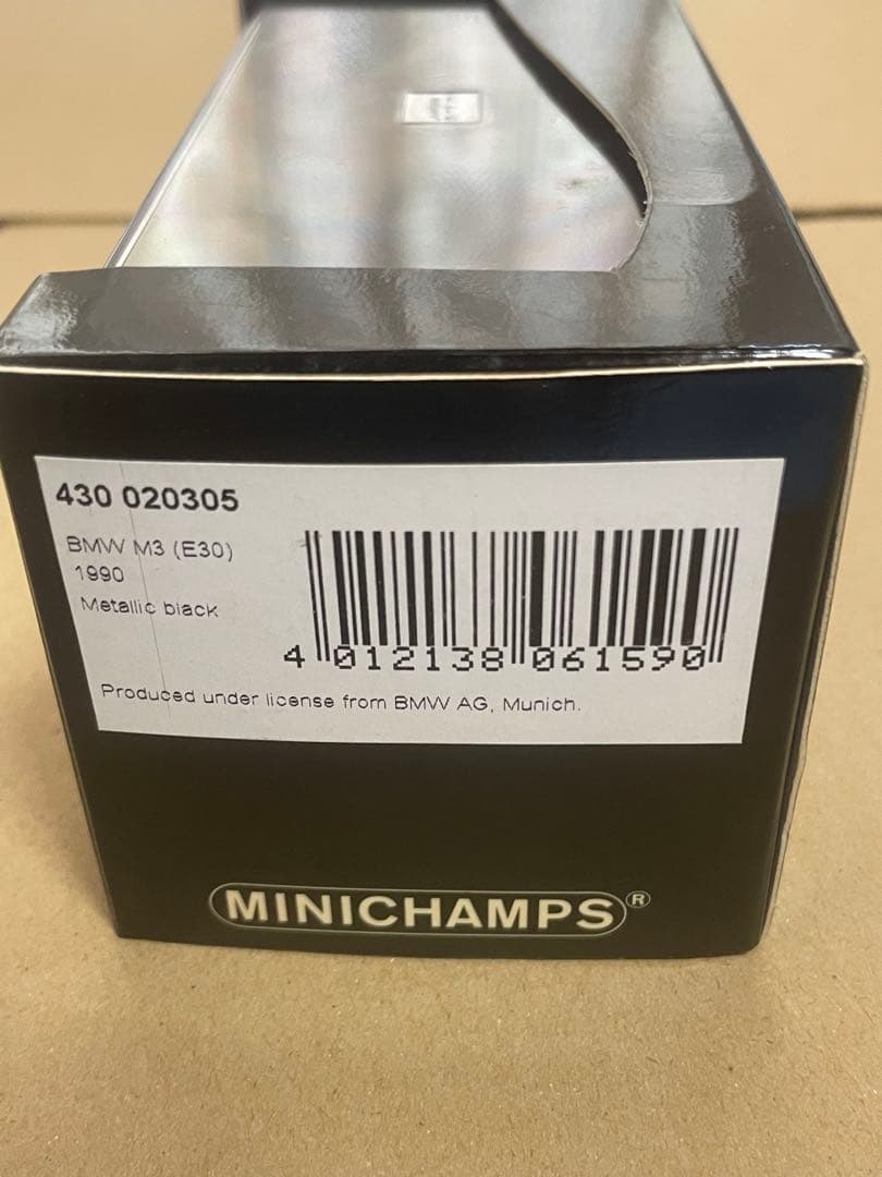 BMW M3 (E30) 1987 Silver 1/43 ミニカー