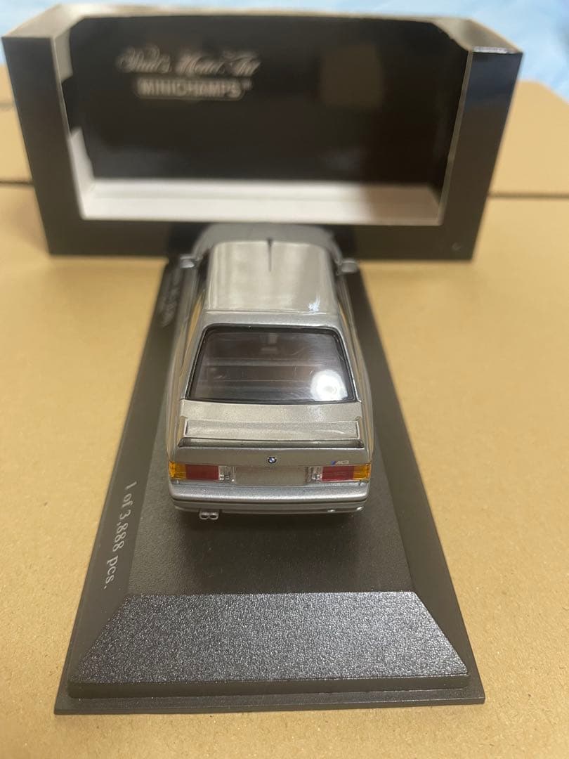 BMW M3 (E30) 1987 Silver 1/43 ミニカー