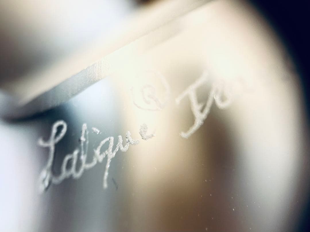 LALIQUE ラリック　愛合うライオン達　置物 オブジェ フィギュリン